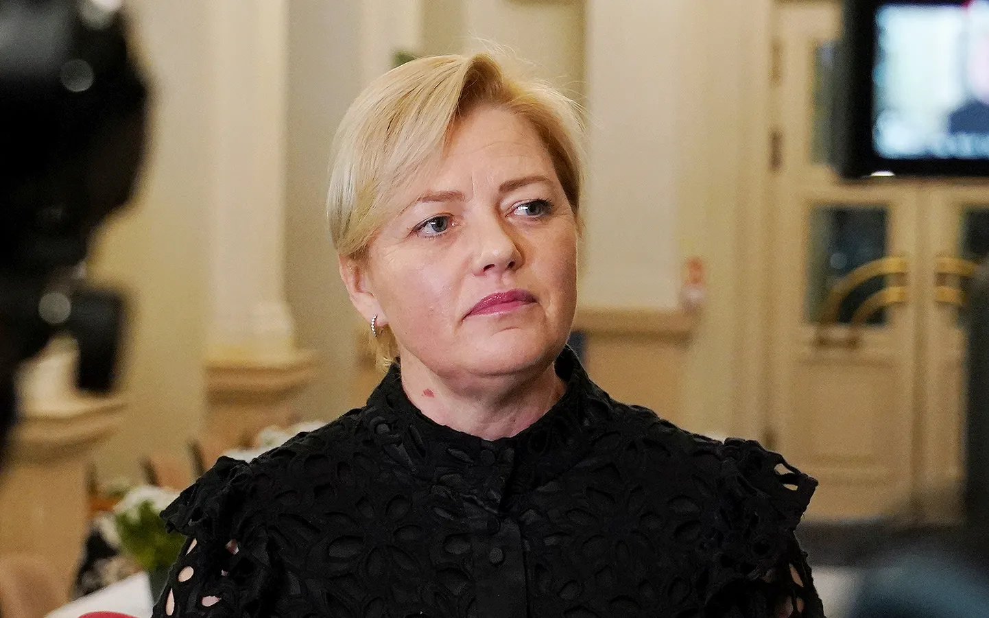 Centrālās vēlēšanu komisijas priekšsēdētāja Kristīne Saulīte