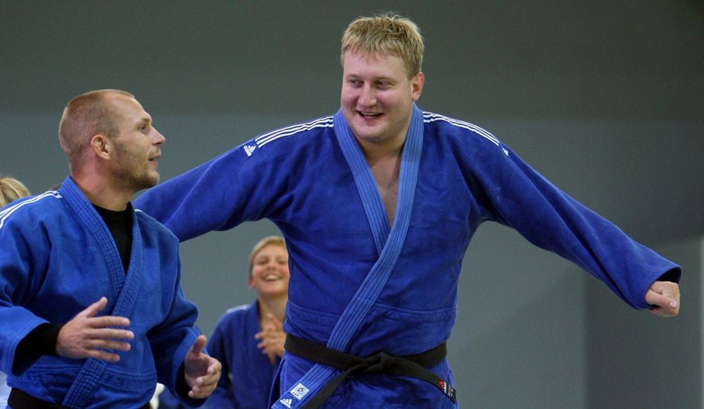 Parim variant on Eesti judokoondise peatreeneri Aavo Põhjala sõnul see, kui olümpiapileti saavad Künter Rothberg (vasakul) ja Martin Padar.