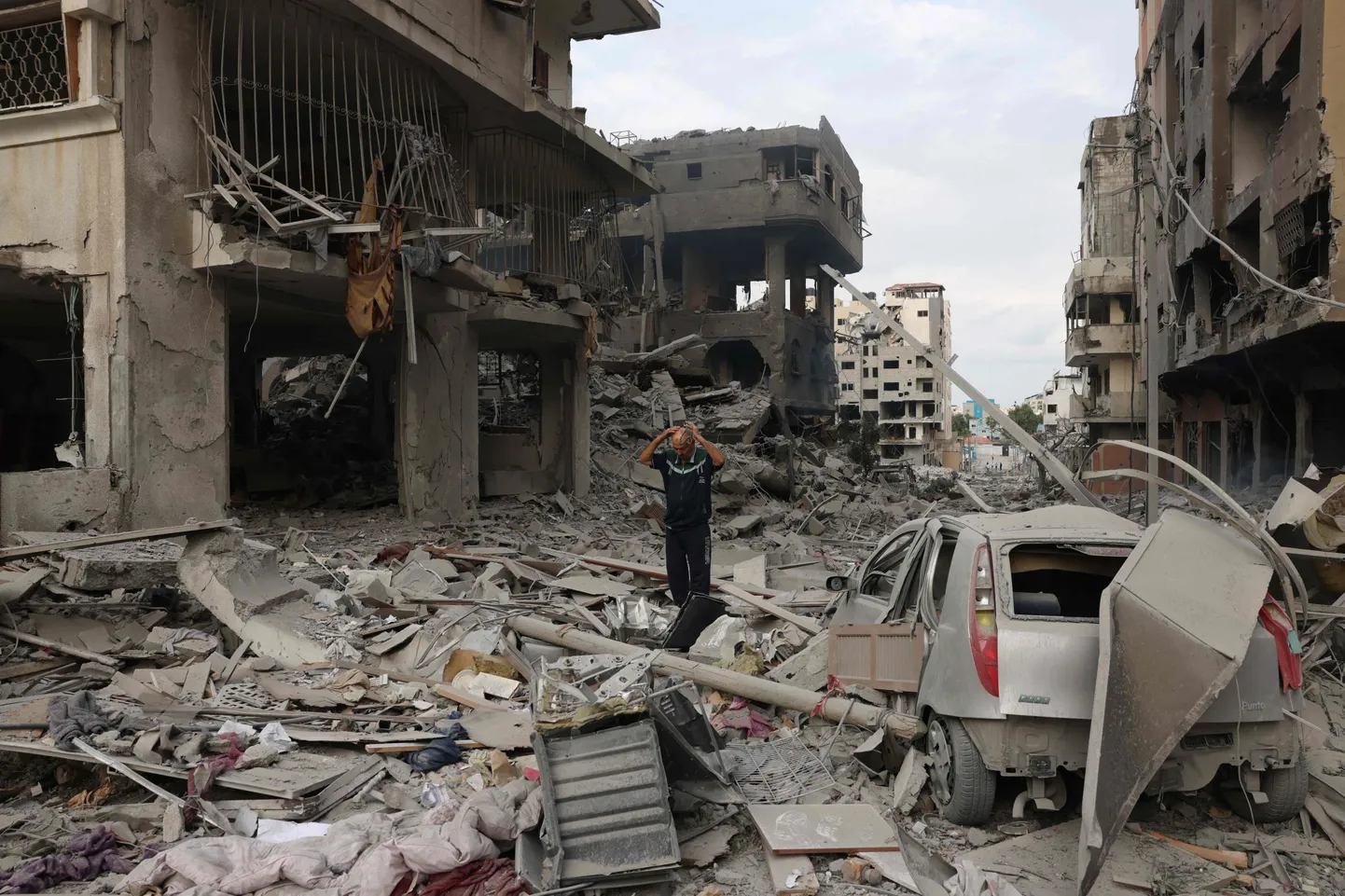 Gaza on sõjakoleduste tagajärjel varemetes.