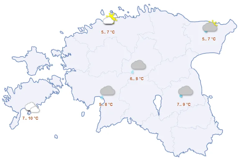 Ilm kolmapäeval