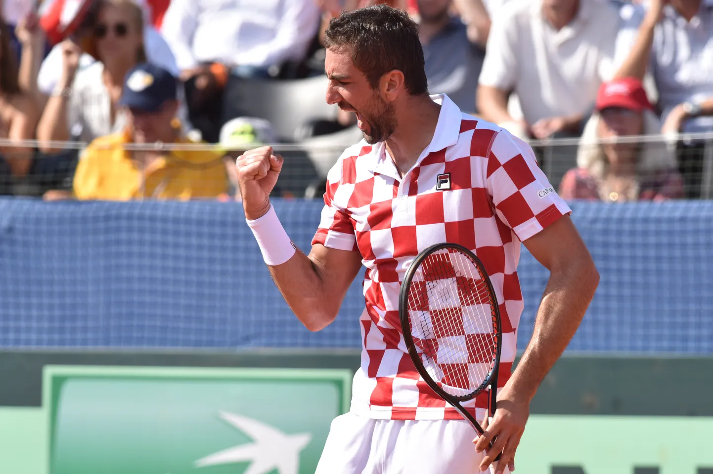 Marin Cilic aitas horvaadid edasipääsu lävele.