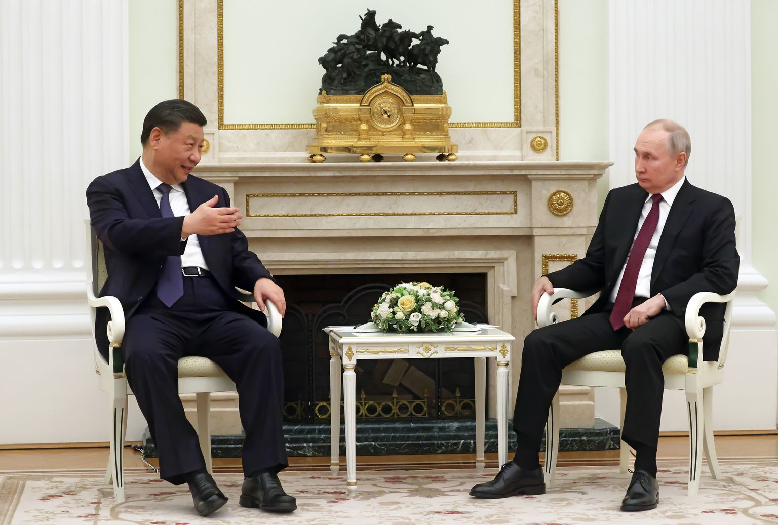 Hiina president Xi Jinping saabus 20. märtsil 2023 Venemaale kolmepäevasele visiidile. Teda võõrustab Vene president Vladimir Putin