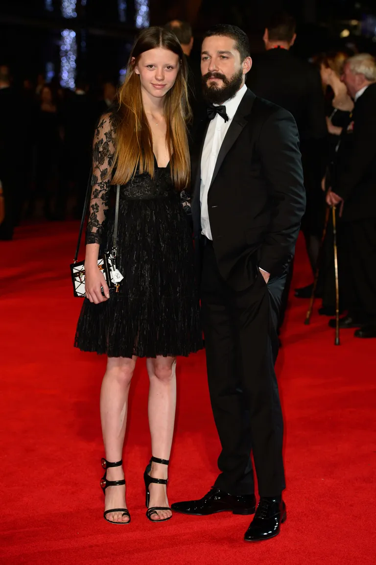 Shia LaBeouf ja tema tüdruksõber Mia Goth