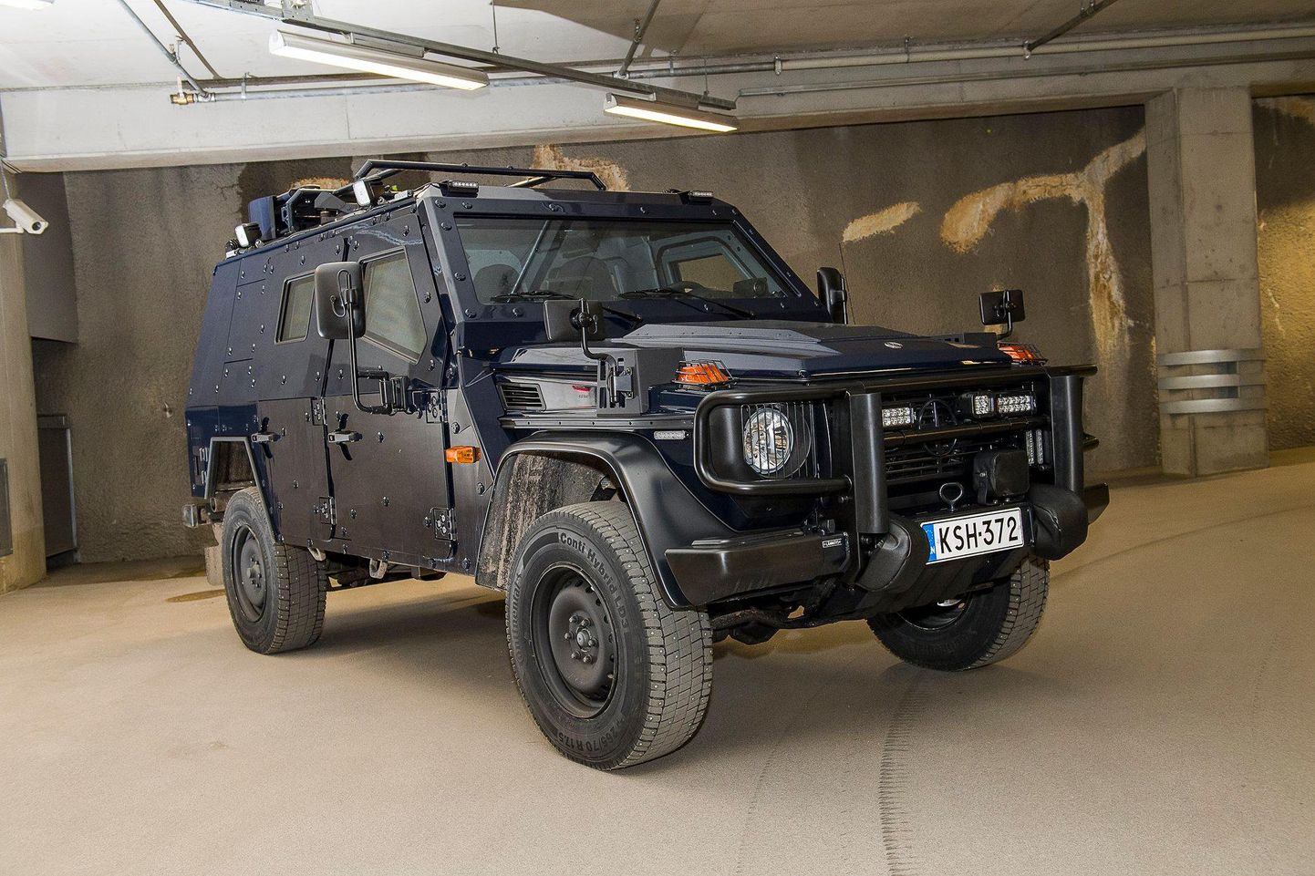 Soome politsei uus Mercedes-Benz maastur.