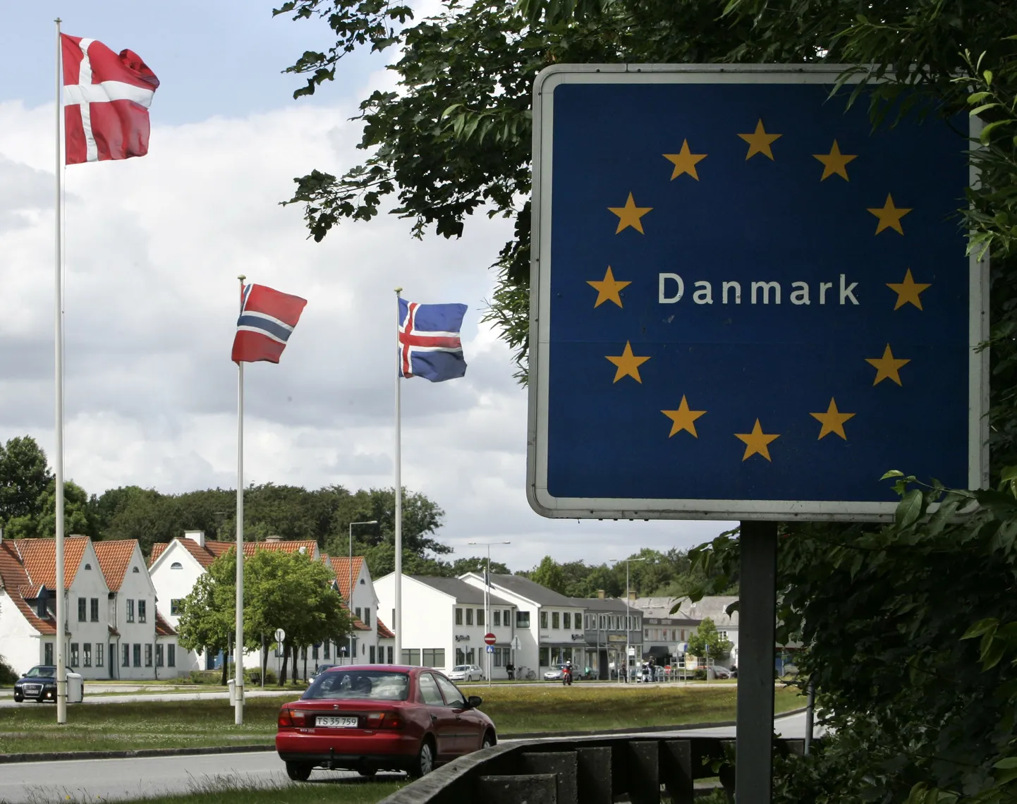 Taani-Saksa piirilinn Krusaa.