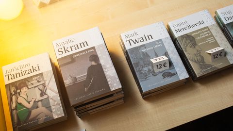 GALERII ⟩ Kirjanike majas vesteldi raamatusarjast Hieronymus