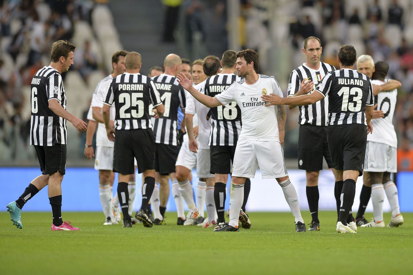Madridi Reali ja Juventuse vaheline heategevusmatš.