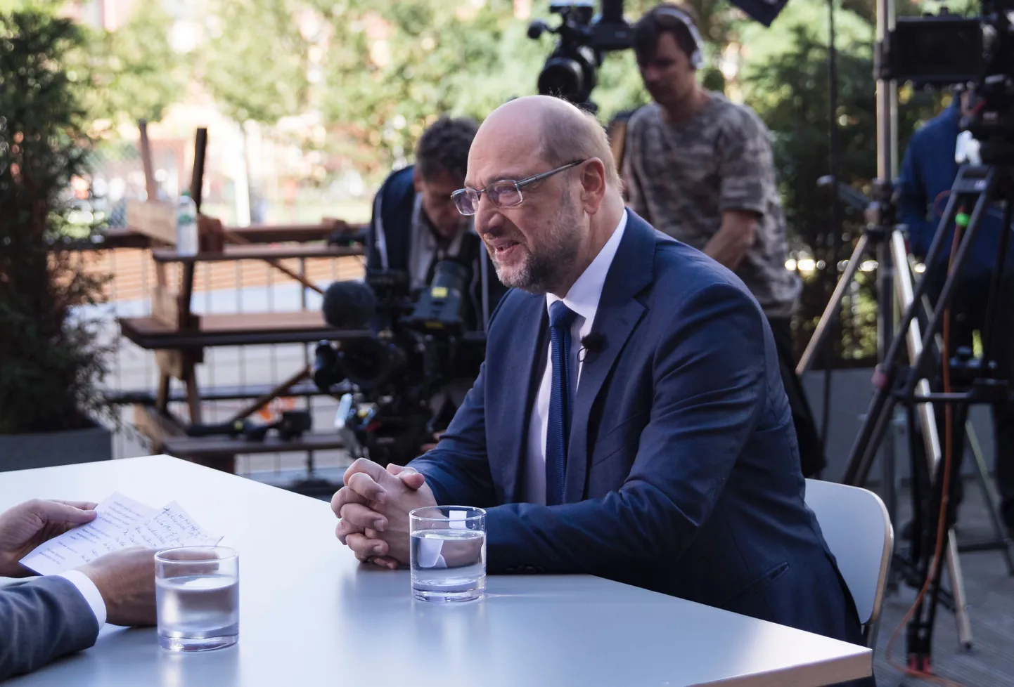 Martin Schulz andmas intervjuud telekanalile ZDF.