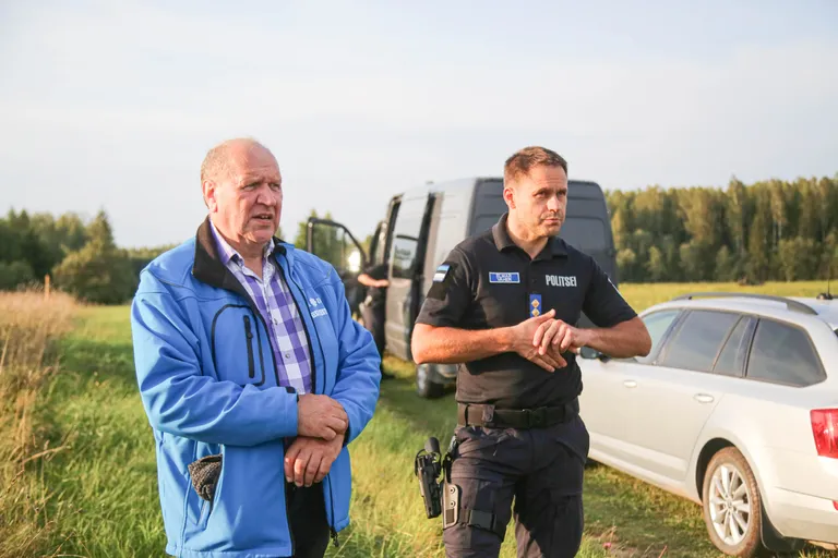 Siseminister Mart Helme ja PPA peadirektor Elmar Vaher augustis. Vaid mõni aeg enne seda üritas Helme Vaherist vabaneda.