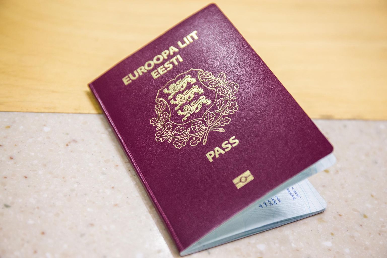 Eesti pass. Pilt on illustratiivne.