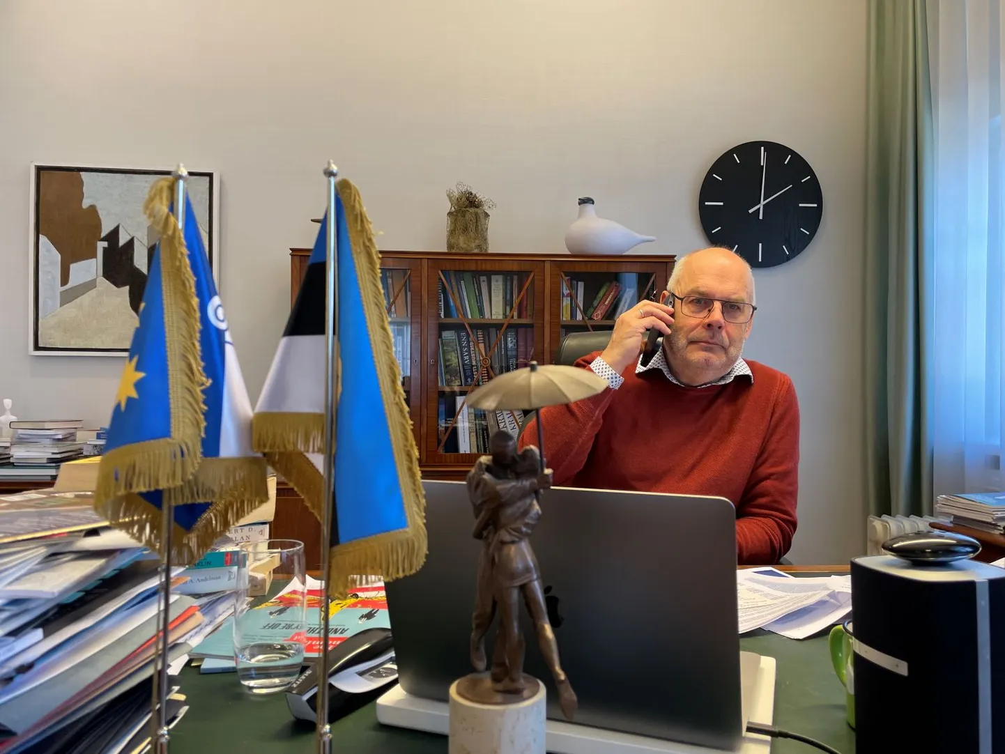 Presidendi kõne Alexander Stubbiga.