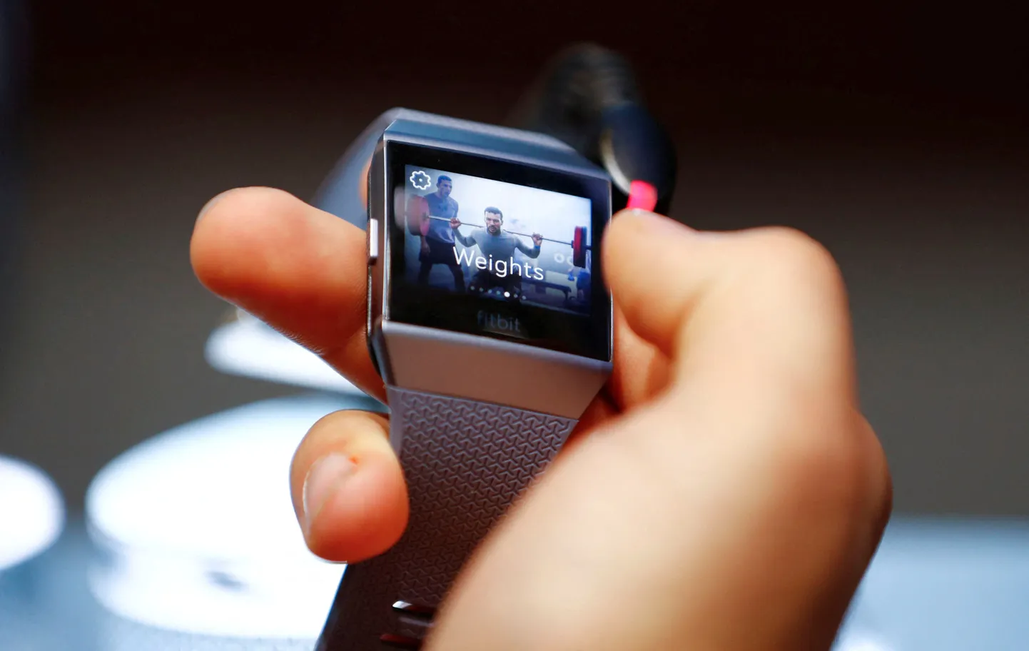 Fitbit Ionic tuli avalikkuse ette IFA messil Berliinis 2017. aastal.