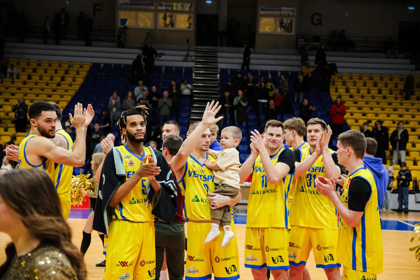 Basketbola kluba "Ventspils" spēlētāji
