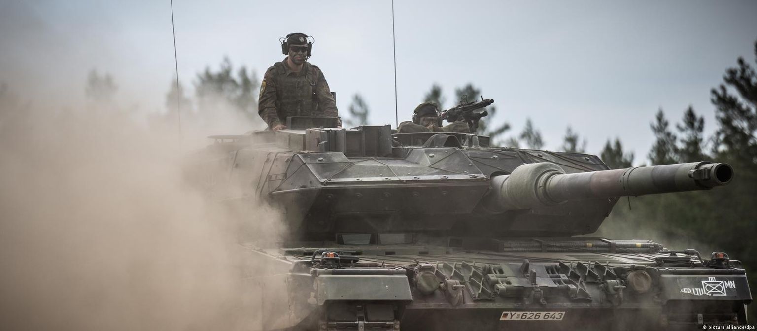 Танк Leopard 2 бундесвера