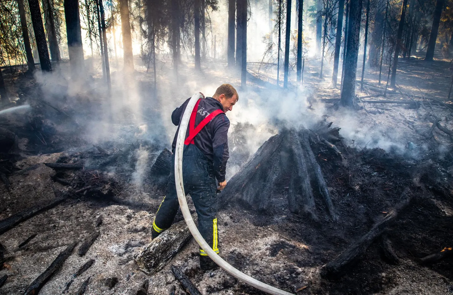 Kikeperas põles metsaalune.
