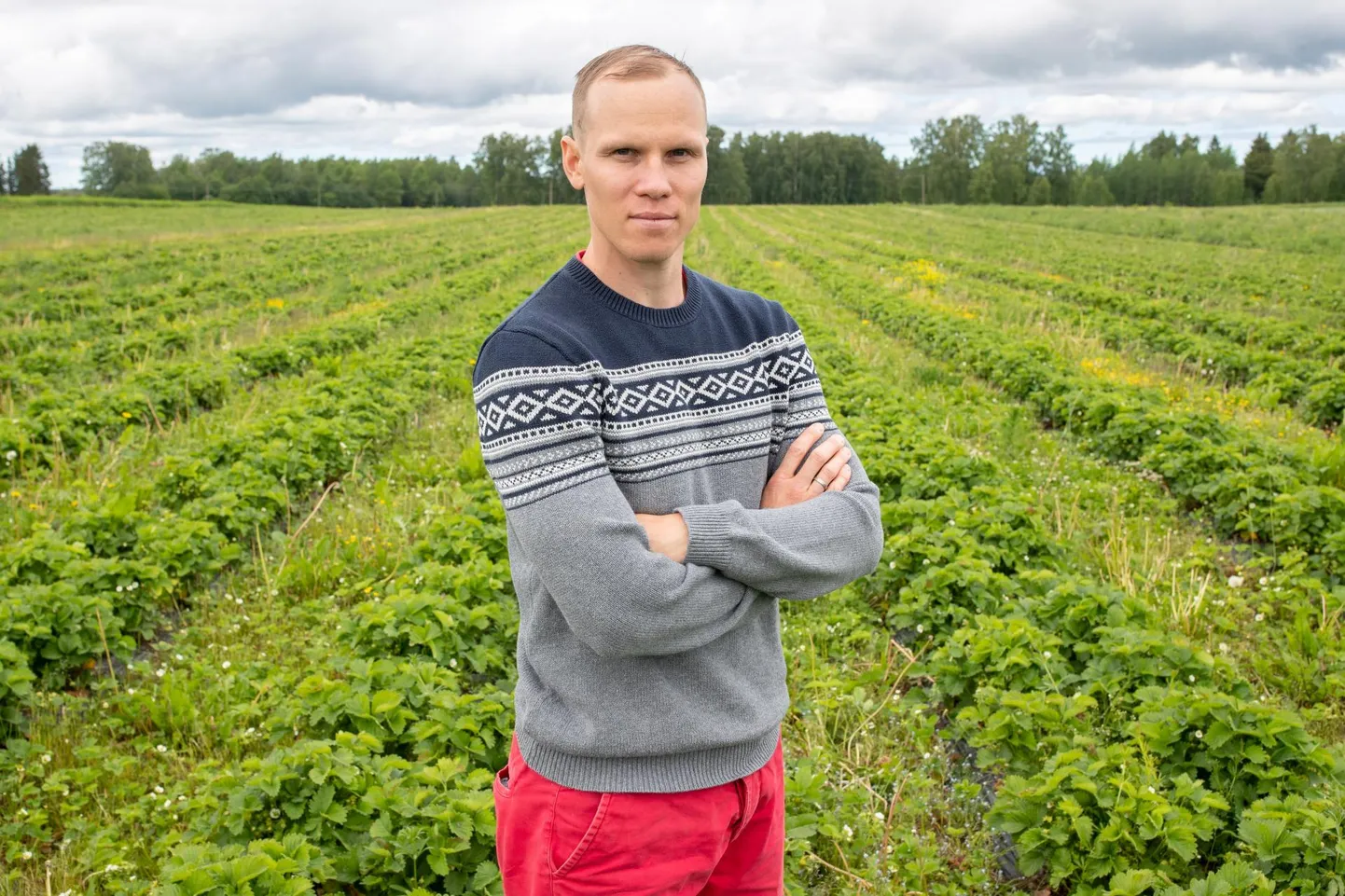 Raadiko talu peremees Kaarel Kilki.