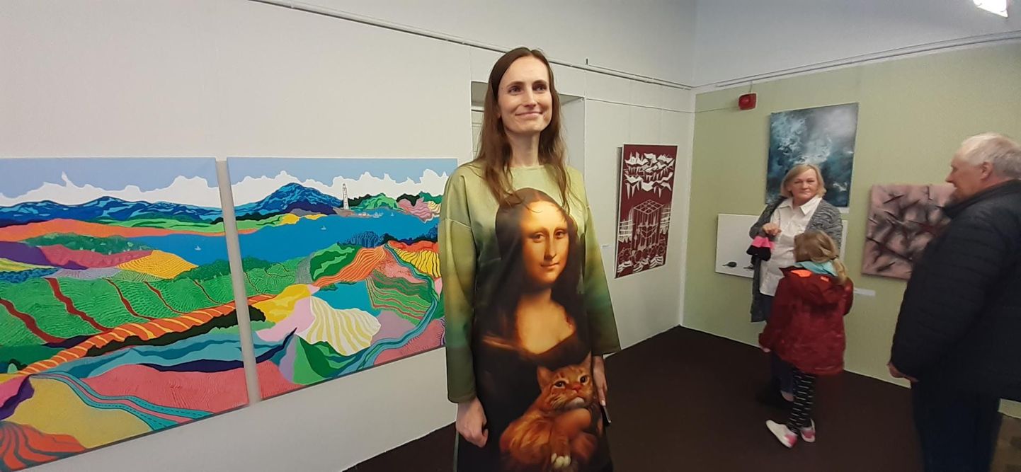 Kevadnäitusel "Kinnipüütud naer ja nutt" on kunstnikud kujutanud nii Mona Lisat kui ka Mariupoli madonnat.