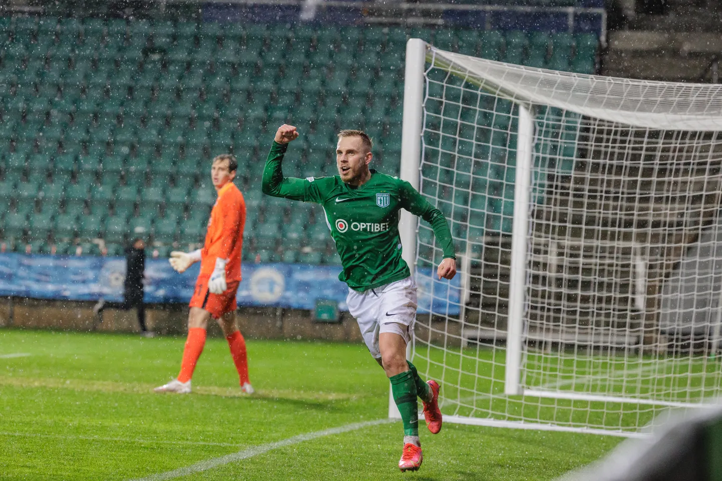 Martin Miller lõi Levadia vastu Flora ainsa värava.