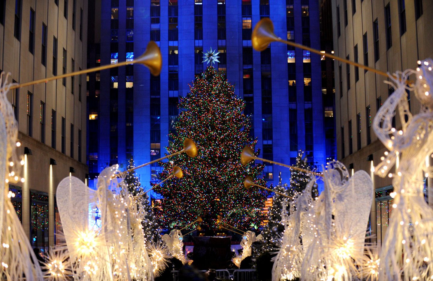 New Yorki jõulupuu
