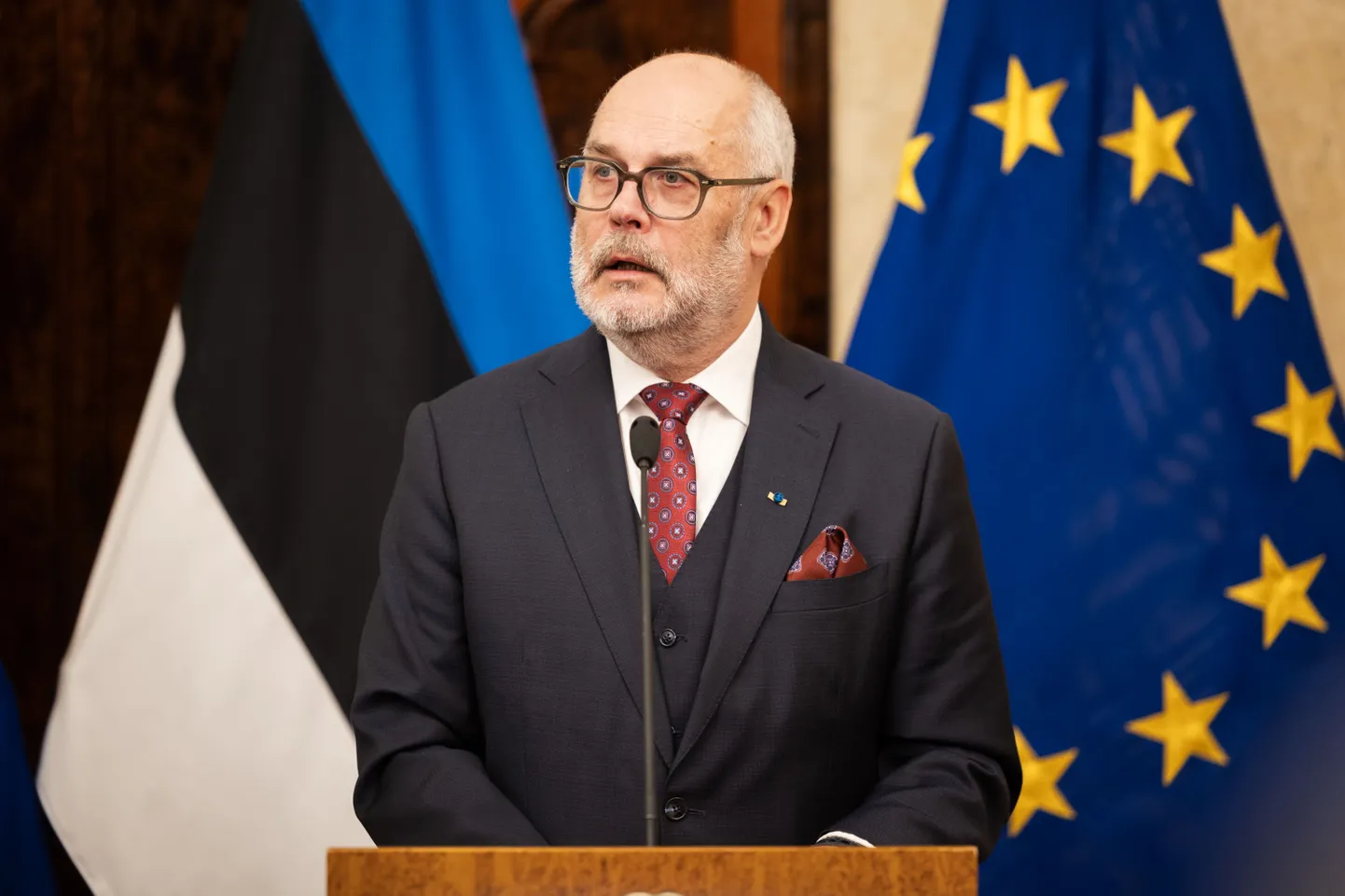 Президент Алар Карис.