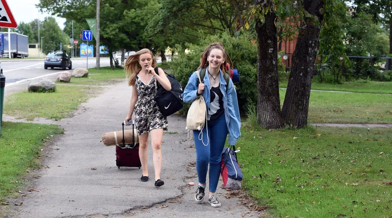«Positivus» telšu pilsētiņā ieradušies pirmie festivāla apmeklētāji