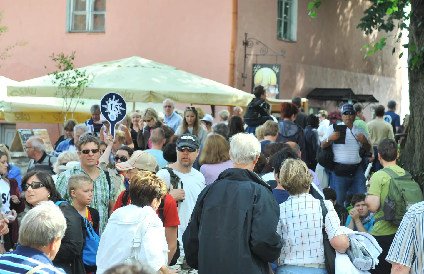 Turistid Tallinnas