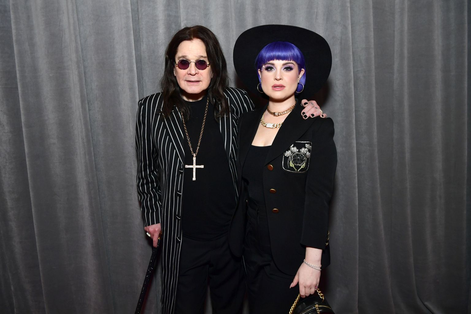 Rokkar Ozzy Osbourne tütre Kelly Osborune'iga.