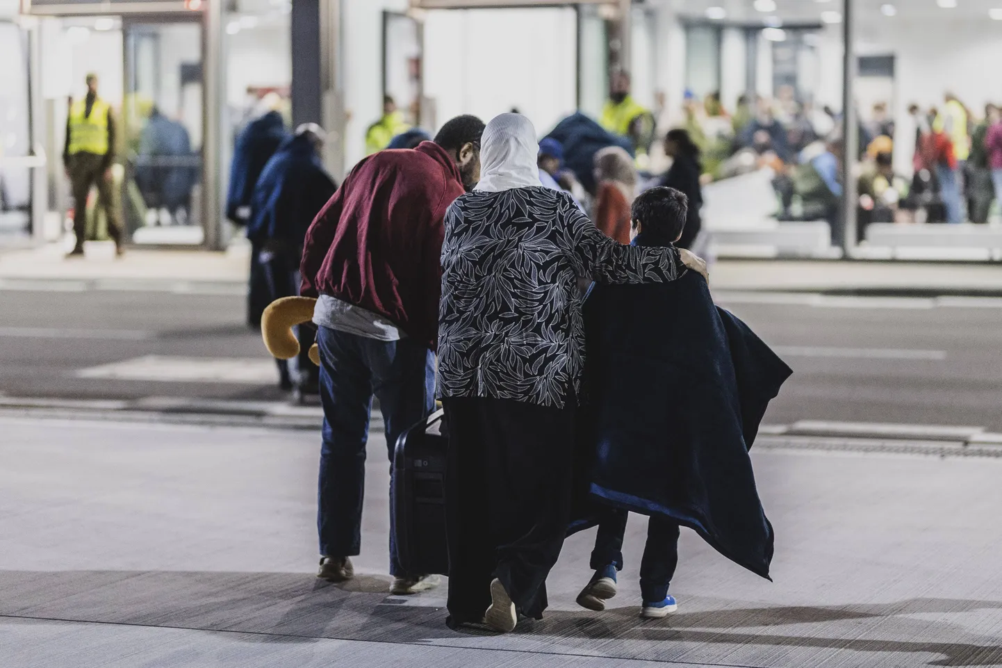 Sudaanist evakueeritud Euroopa kodanikud.