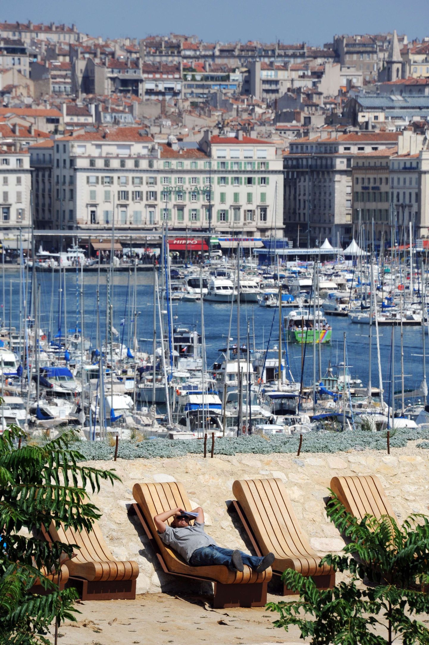 Marseille Lõuna-Prantsusmaal.