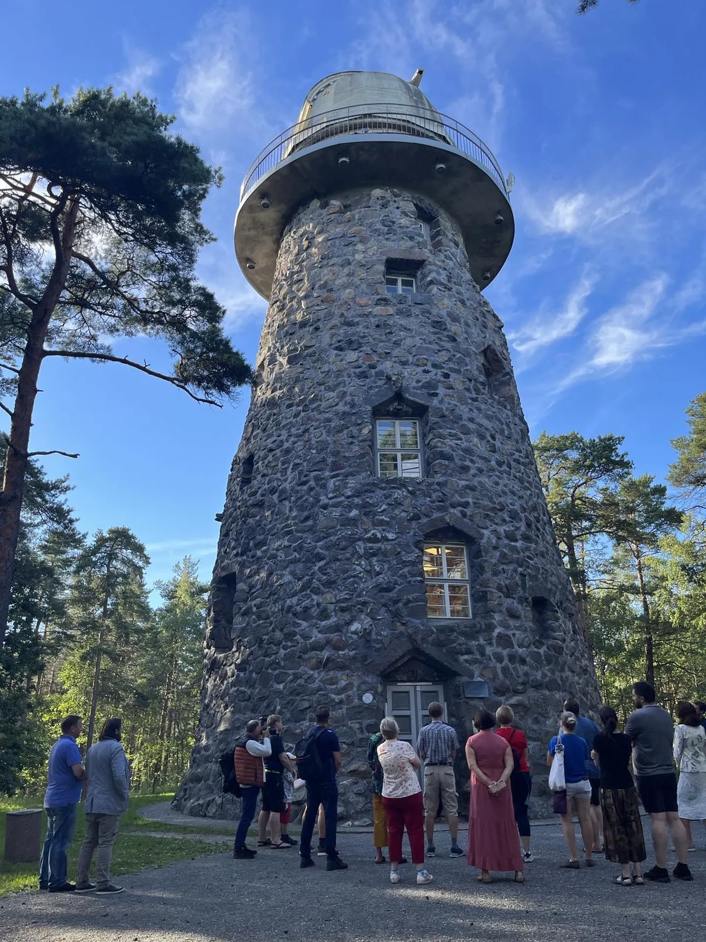 Первое мероприятие в рамках серии «Открой для себя Нымме» прошло в Таллиннской обсерватории в парке Глена.