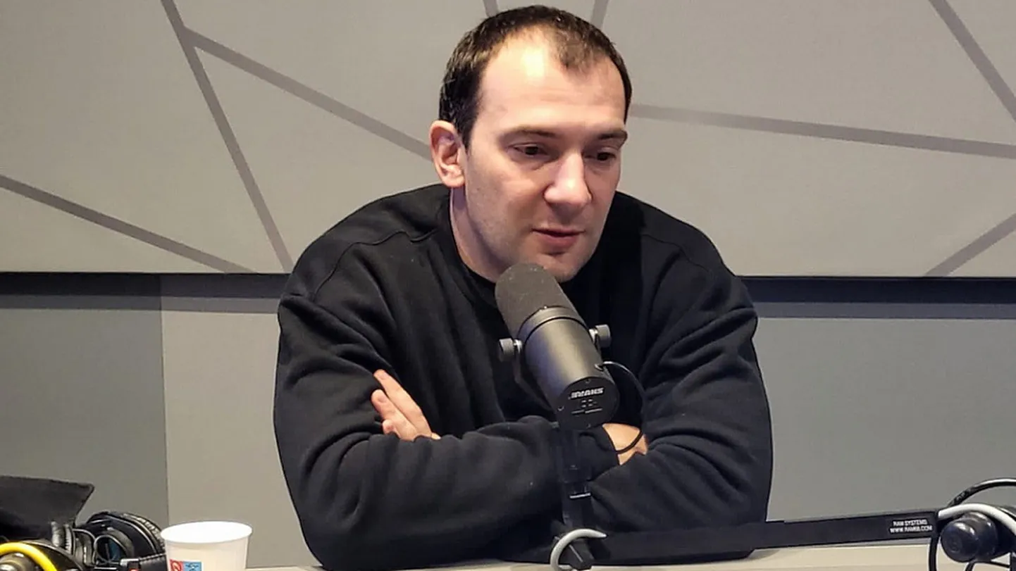 Александр Полупан в "Александр-студии" Латвийского Радио 4. Рига, 03.05.2023.