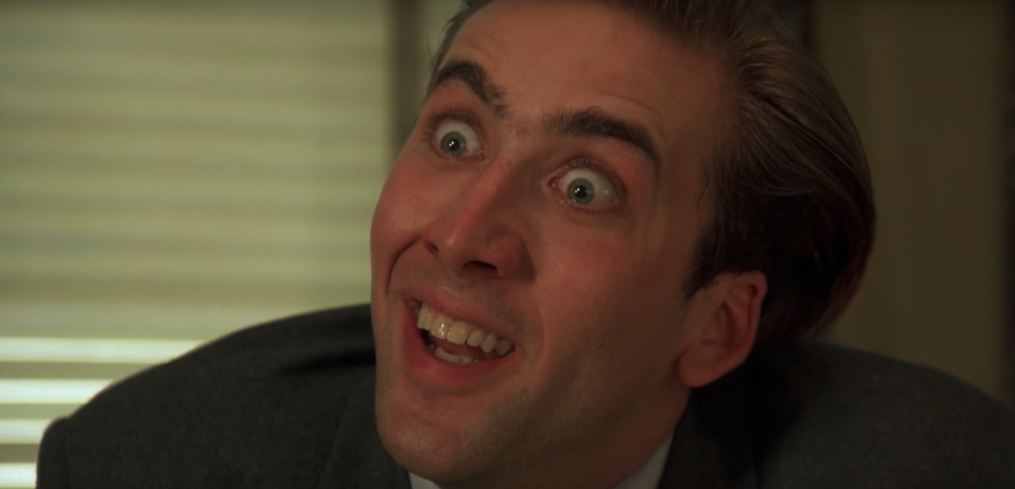 Nicolas Cage filmis "Vampiiri suudlus" (1988)