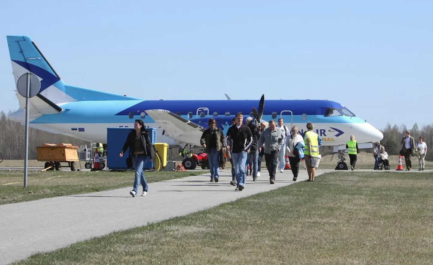 Estonian Air lendas Pärnu ja Stockholmi vahel tänavu teist aastat.