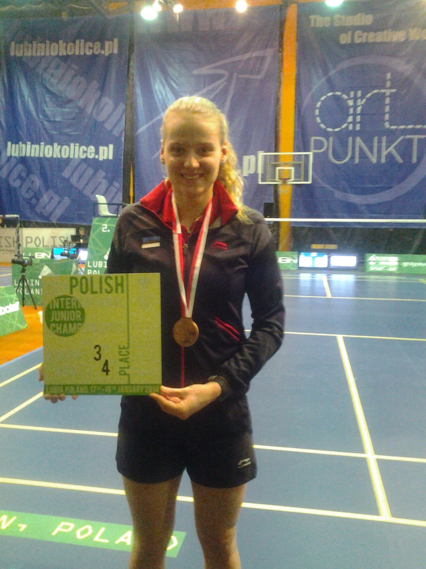 Kristin Kuuba (Nõo SK) Poolast võidetud auhindadega.