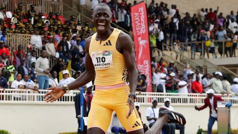 VIDEO ⟩ 19-aastasest Keenia jooksjast sai läbi aegade kolmas kõige kiirem mees