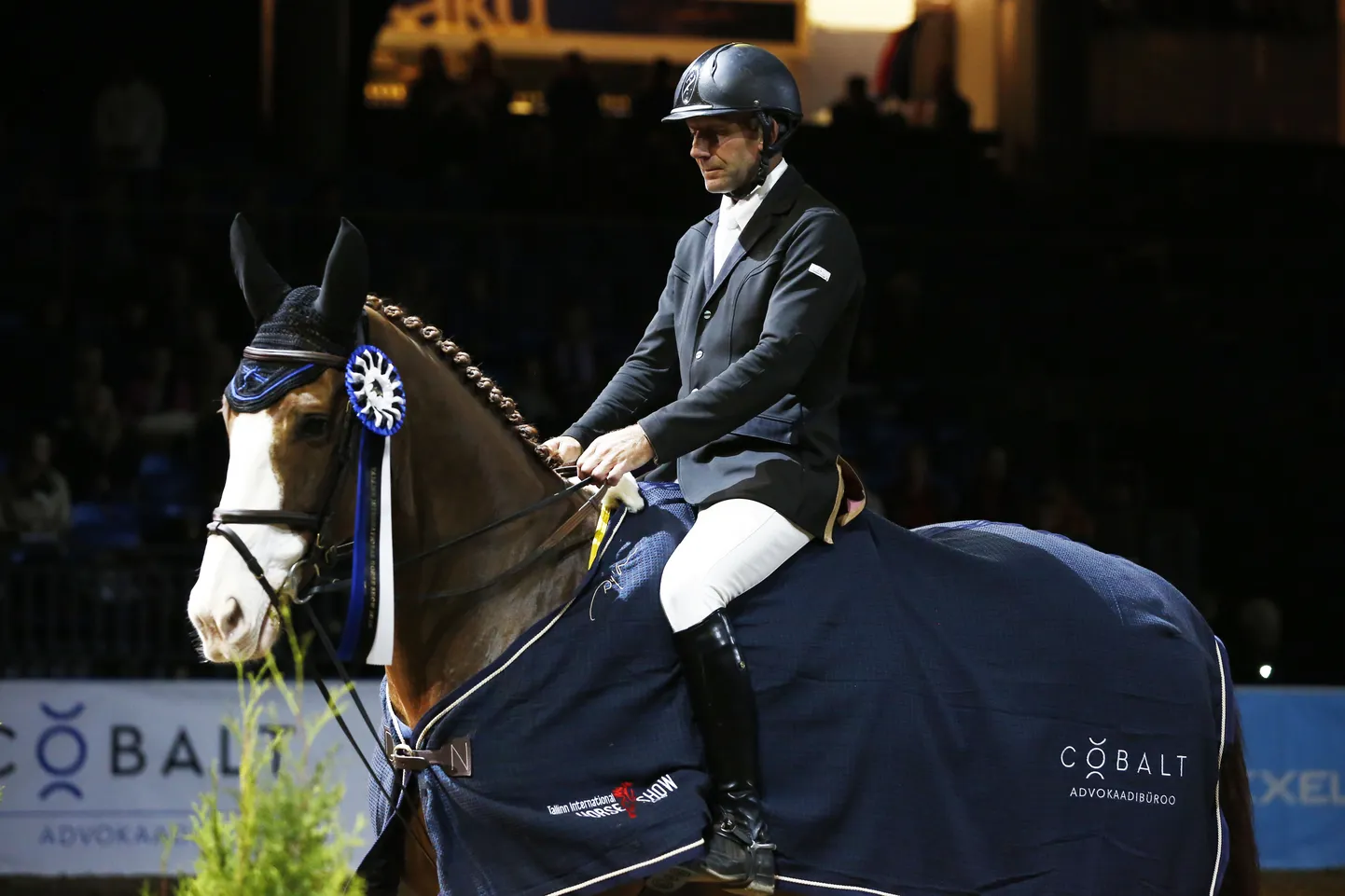 Rein Pill ja A Brok Tallinn International Horse Showl 2016.