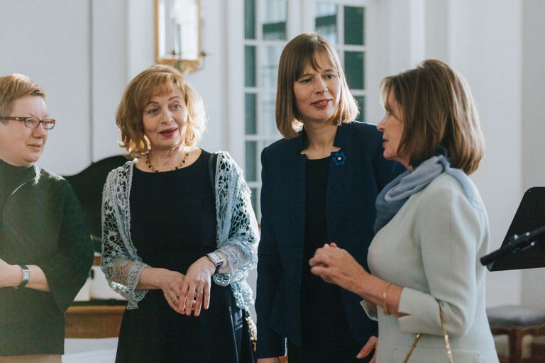 President Kersti Kaljulaid külastas Eesti Pillifondi tänukontserti