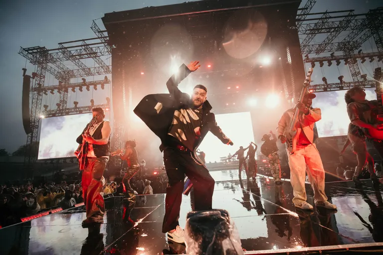 Justin Timberlake’i kontsert lauluväljakul.