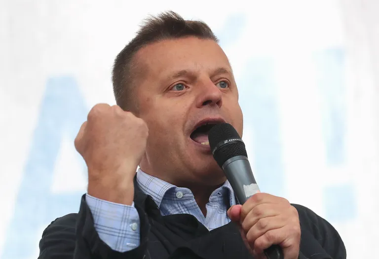 Леонид Парфенов за три года до отъезда - на выборах в Мосгордуму в 2019 году.