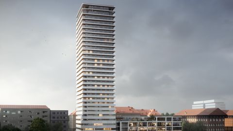 Tallinna kõrghoonesse kerkinud katusekorteri hind võtab silme eest kirjuks