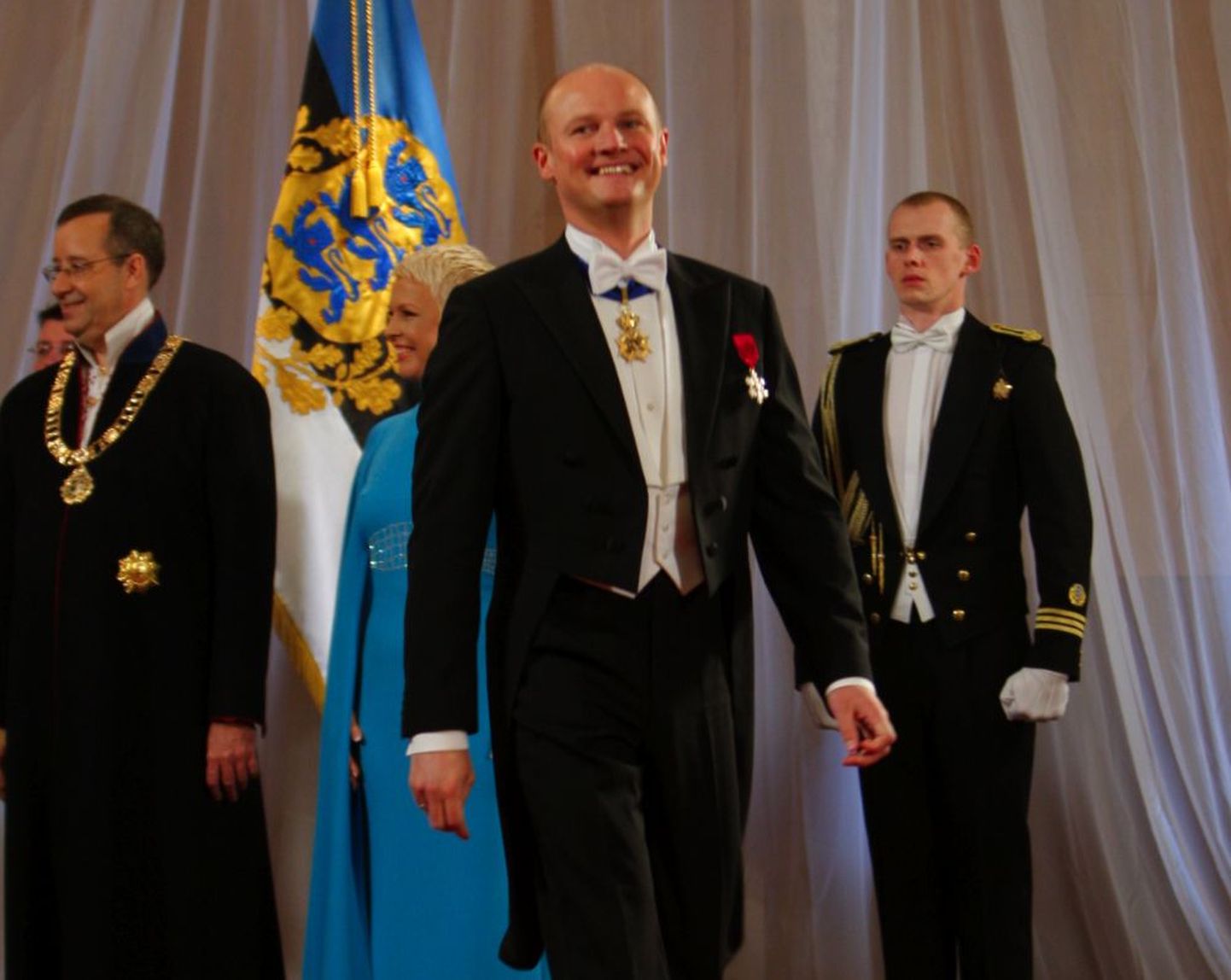 Siim Raie presidendi vastuvõtul Jõhvis 24. veebruaril 2009.