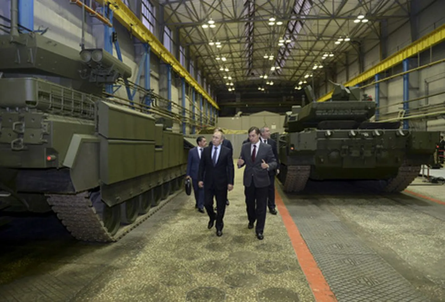 "UralVagonZavod" tanku rūpnīca Krievijā