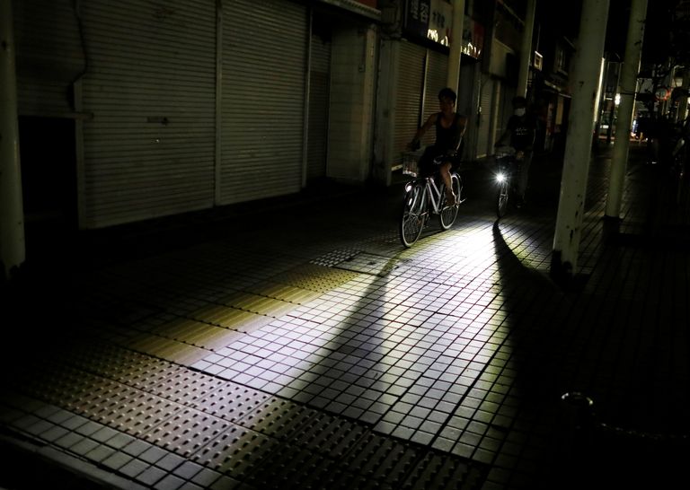 Orkaan Faxai tekitas Tokyos ja selle lähedal elektrikatkestusi