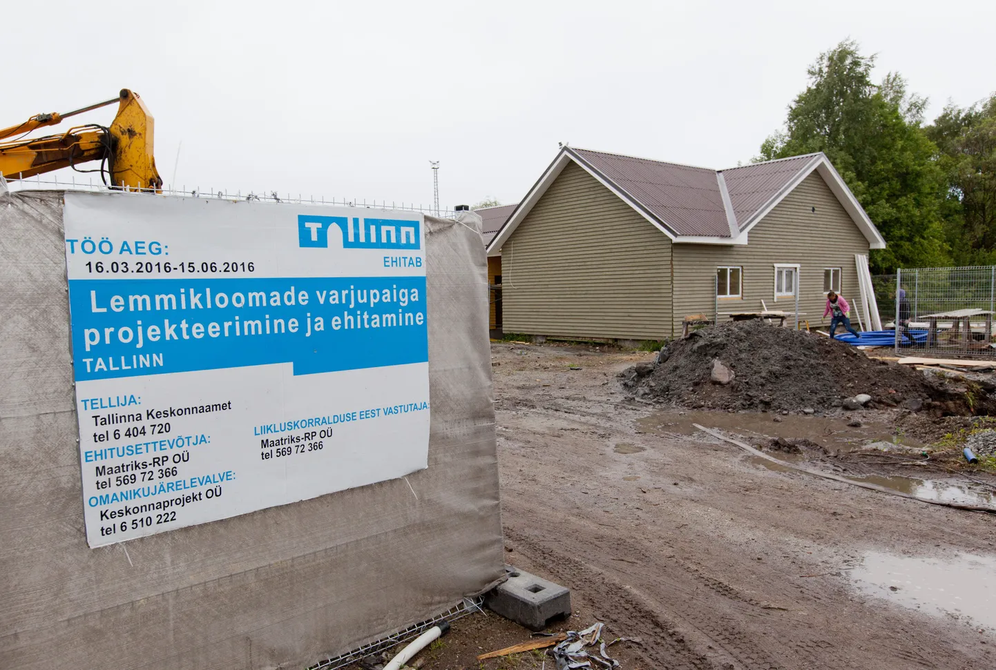 Uus loomade hoiupaik Paljassaares avatakse juuli alguses.