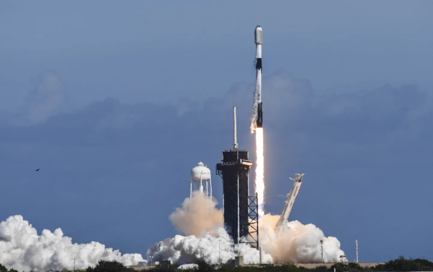 Tīkla "Starlink" 49 satelīti 3. februārī tika palaisti no Kenedija Kosmosa centra Floridas štatā.