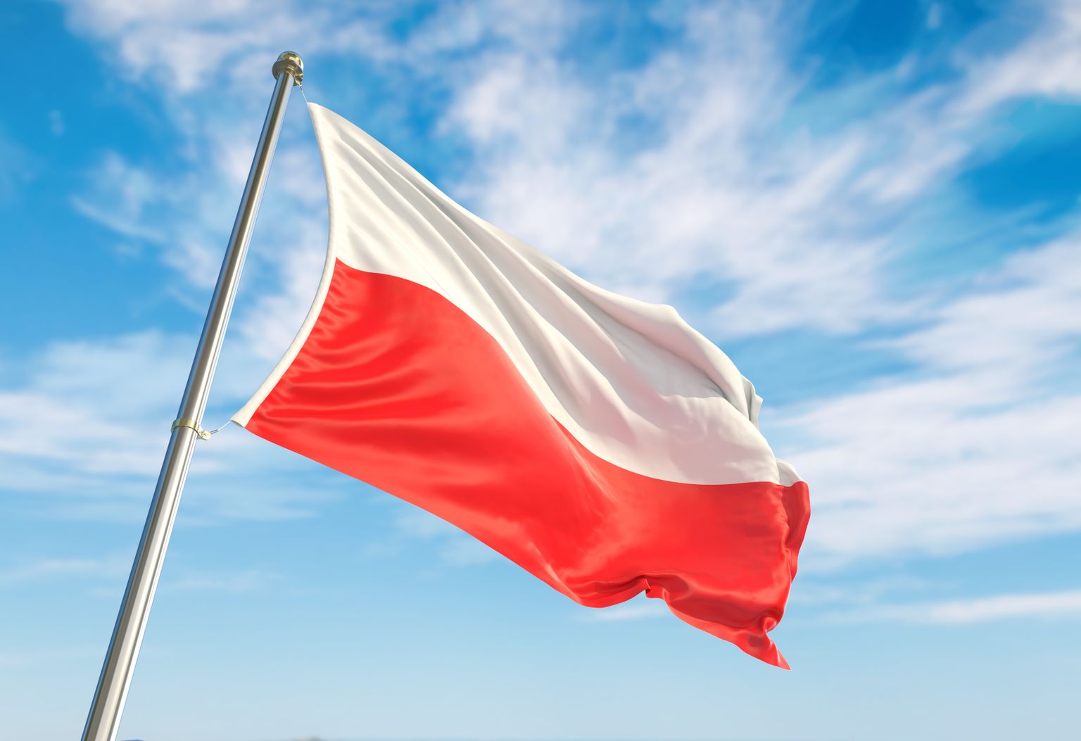 Polijas karogs.
