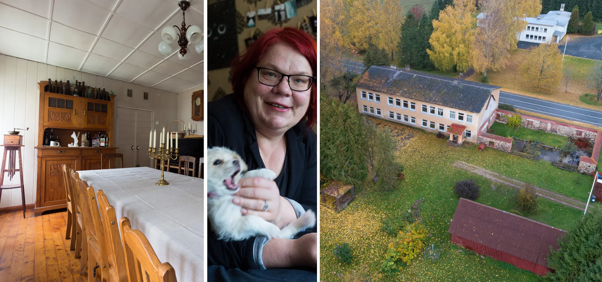 Perenaine Kai Kannistu on suurt koolimaja jõudumööda enda koduks muutnud, aga esimesest korrusest kaugemale pole veel jõudnud.