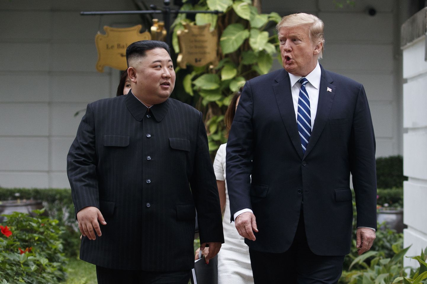 Põhja-Korea liider Kim Jong-un ja USA president Donald Trump.