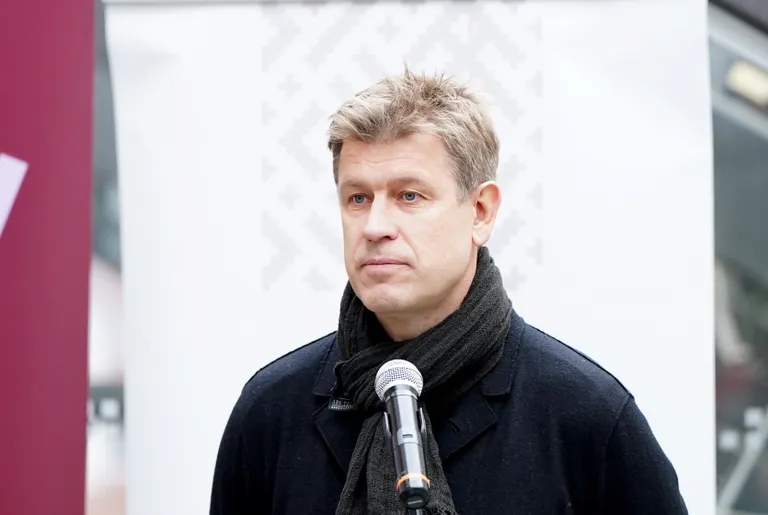 Metu konkursa žūrijas komisijas priekšsēdētājs Gatis Didrihsons.