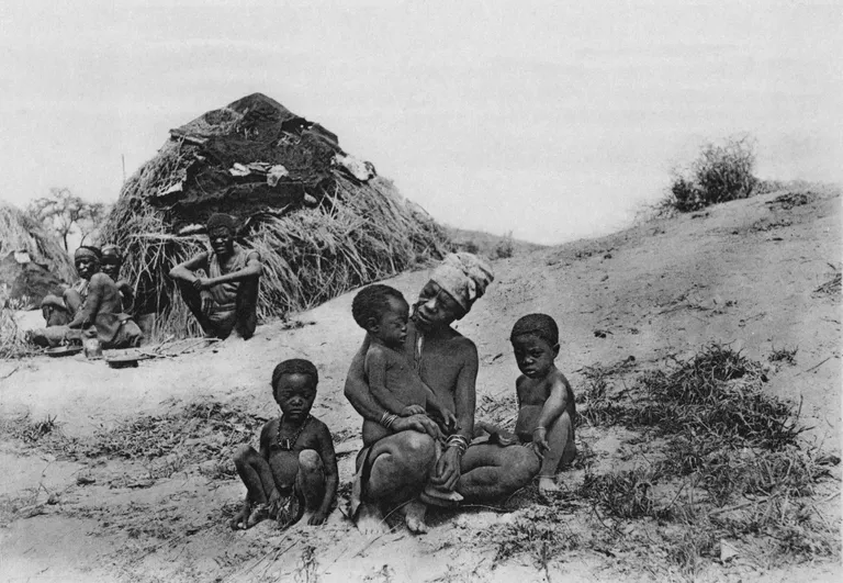 Aafrika bantu hõimu liikmed